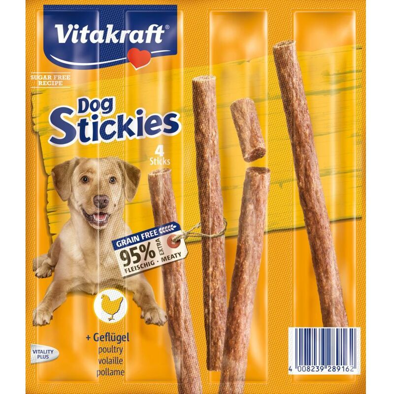 

Dog stickies ave 4 udes 44 gr 4 uds - Vitakraft