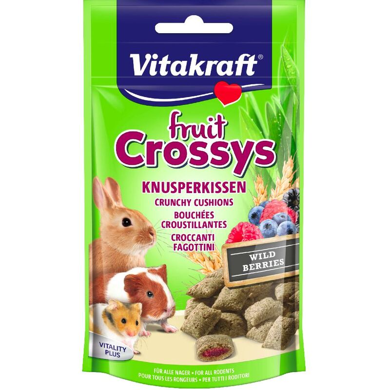 

Vitakraft Fruit Crossys Roedores Frutas del Bosque 50 gr