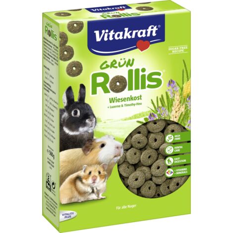 Vitakraft Grün-Rollis® 500 g Futtertrog & Kleintierfutter