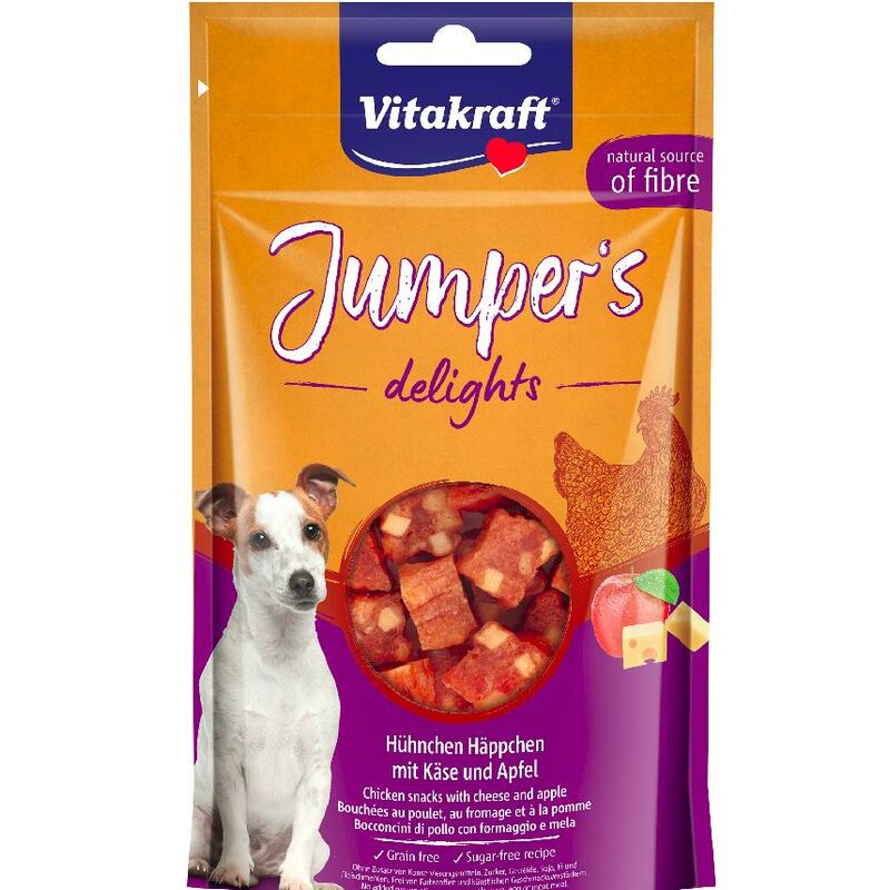 

Vitakraft Jumpers delights pollo&manzana 80g