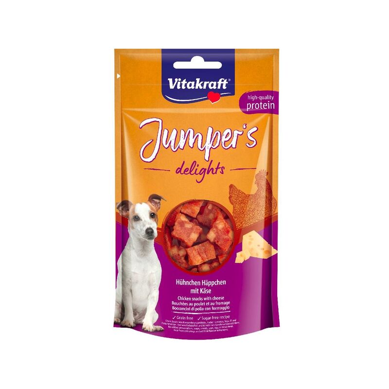 

Vitakraft Jumpers delights pollo&queso, 80g