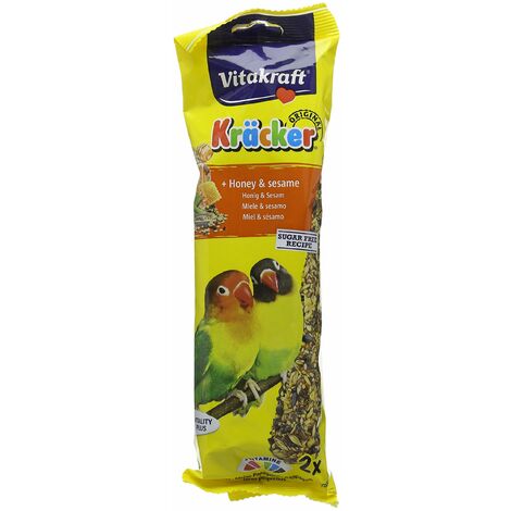 Vitakraft Lovebird Kracker Honey - 2pk - 375416
