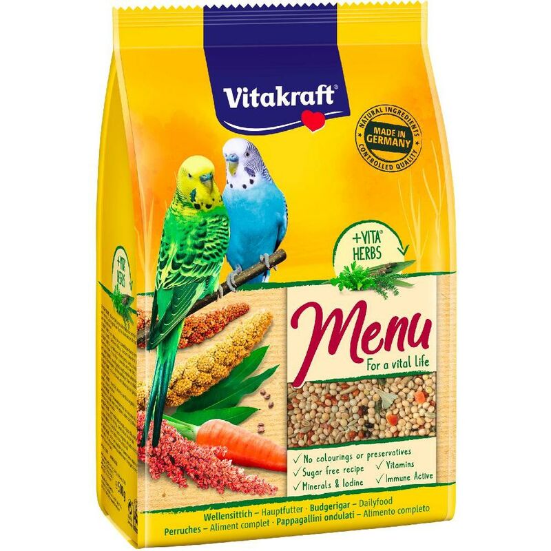 

Menu periquitos 1 Kg - Vitakraft