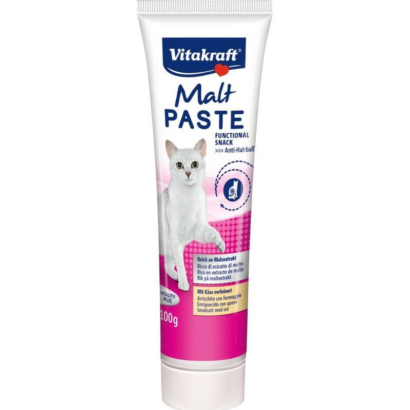 

Pasta de malta con queso 100 gr para gatos - Vitakraft