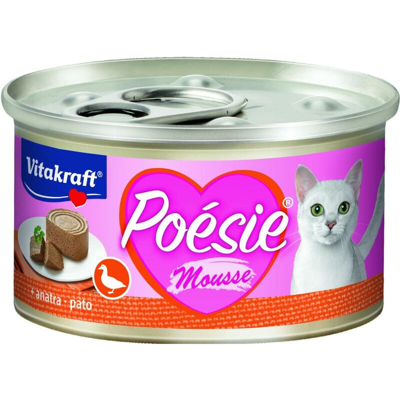 

Latita Poésie mousse de pato 85 gr comida húmeda gato - Vitakraft
