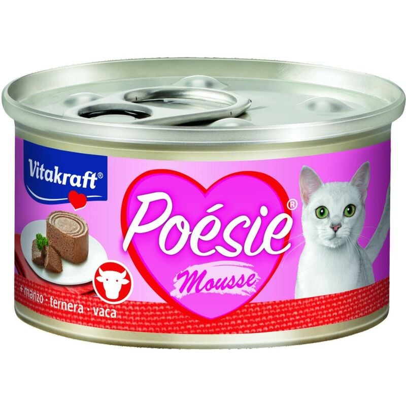 

Latita Poésie mousse de ternera 85 gr comida húmeda gato - Vitakraft