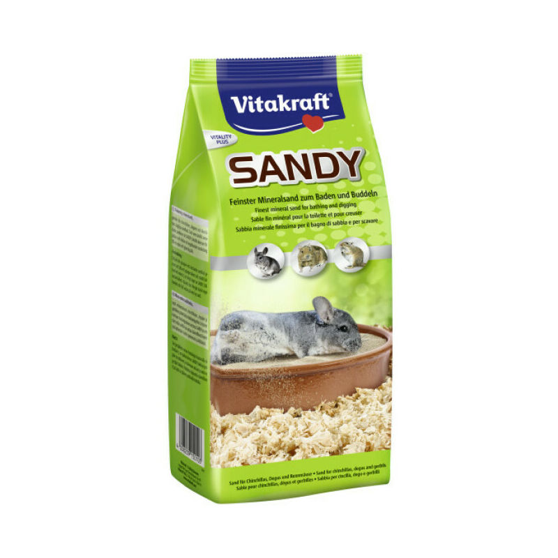 Sable de bain Sandy pour Chinchilla - Vitakraft