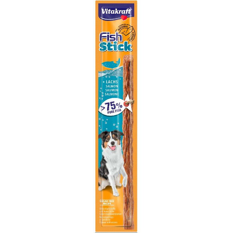 

Fish Stick salmón 12 gr - Vitakraft