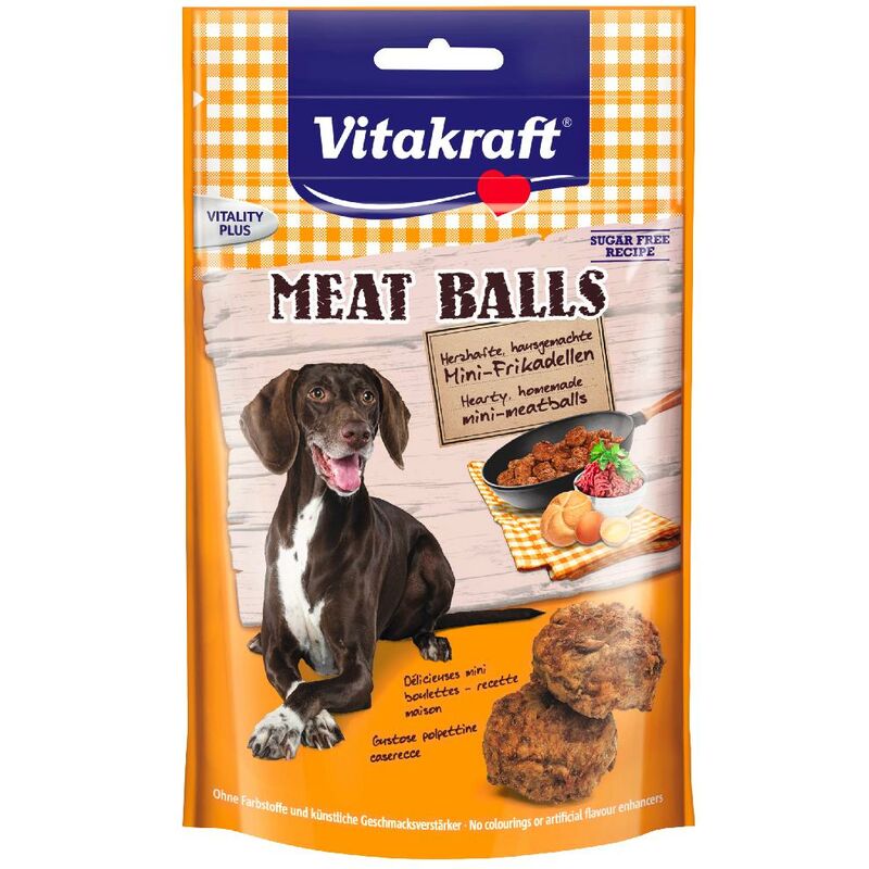 

Meat Balls 80 gr Snacks perro - Vitakraft