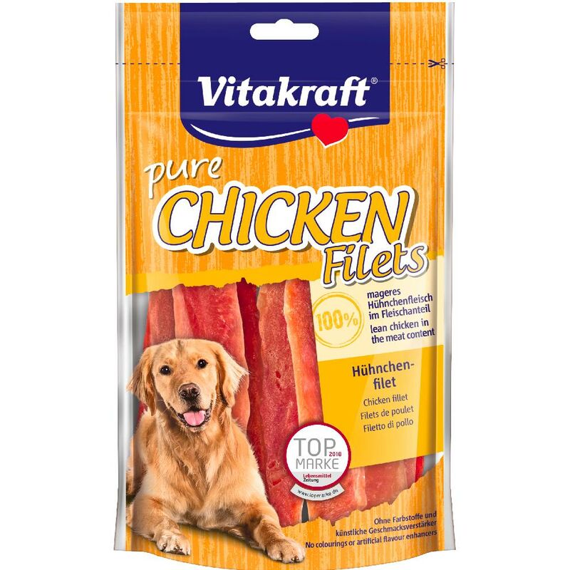 

Snack Tiras de Pollo 80 gr - Vitakraft
