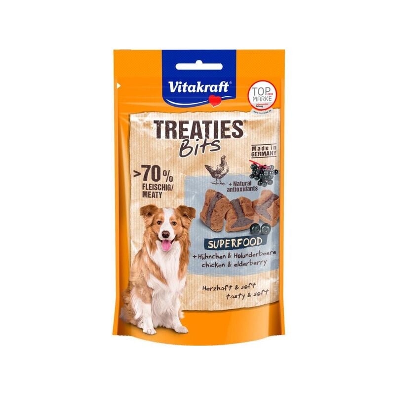 

Vitakraft Treaties + Superfood bayas de sauco 100 gr