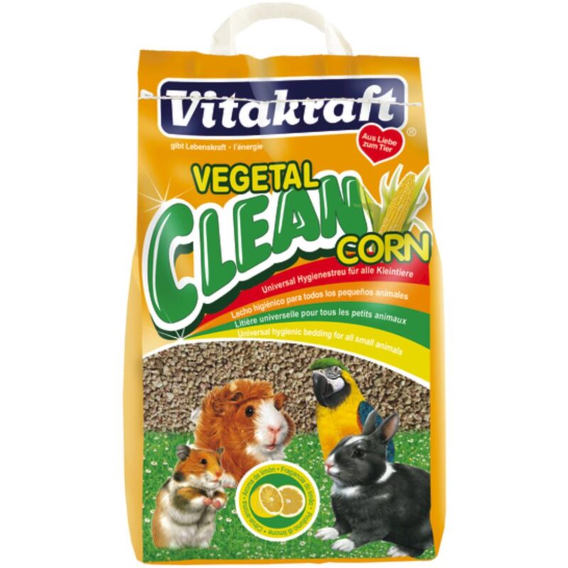 

Vegetal lecho roedores Clean Corn 8 L - Vitakraft