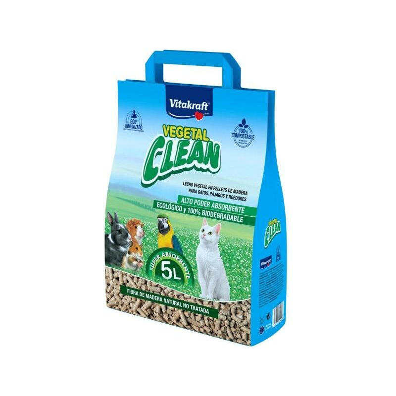 

Vegetal Clean Universal Animales 5 litros - Vitakraft