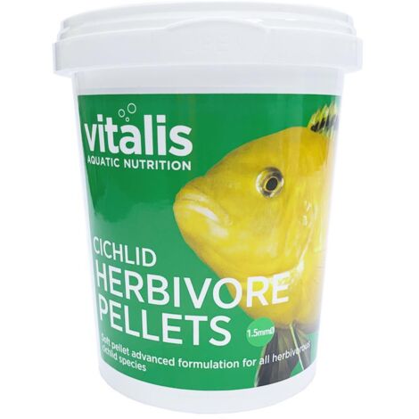 VITALIS CICHLID HERBIVORE PELLETS 1,5 MM 260 G