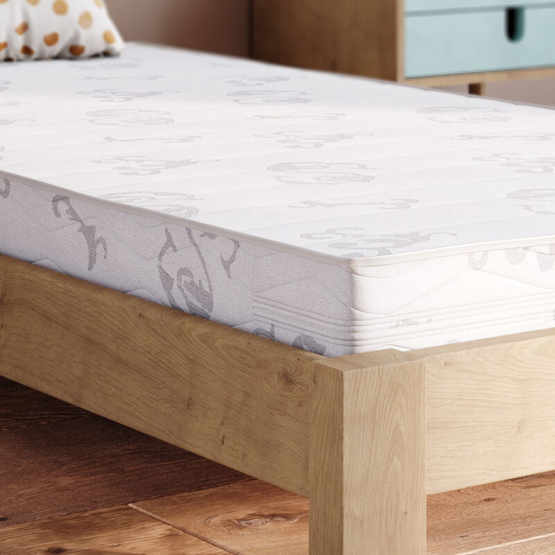 Vitalispa - Matelas pour enfants, Blanc, 70 x 140 cm degré de dureté H2