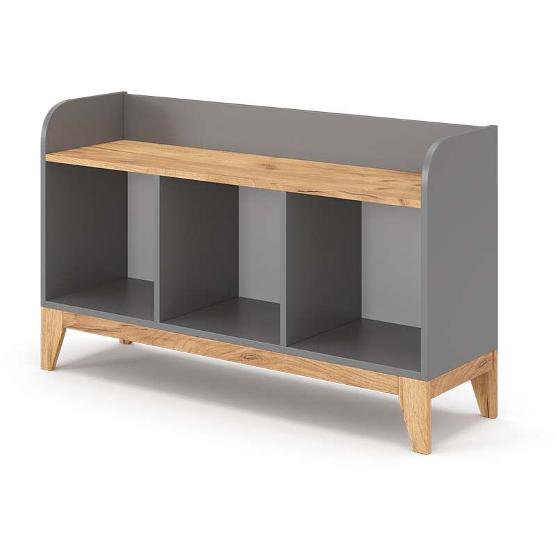 Tagère pour enfants Malia, Gris, 107.2 x 63.8 cm Vitalispa
