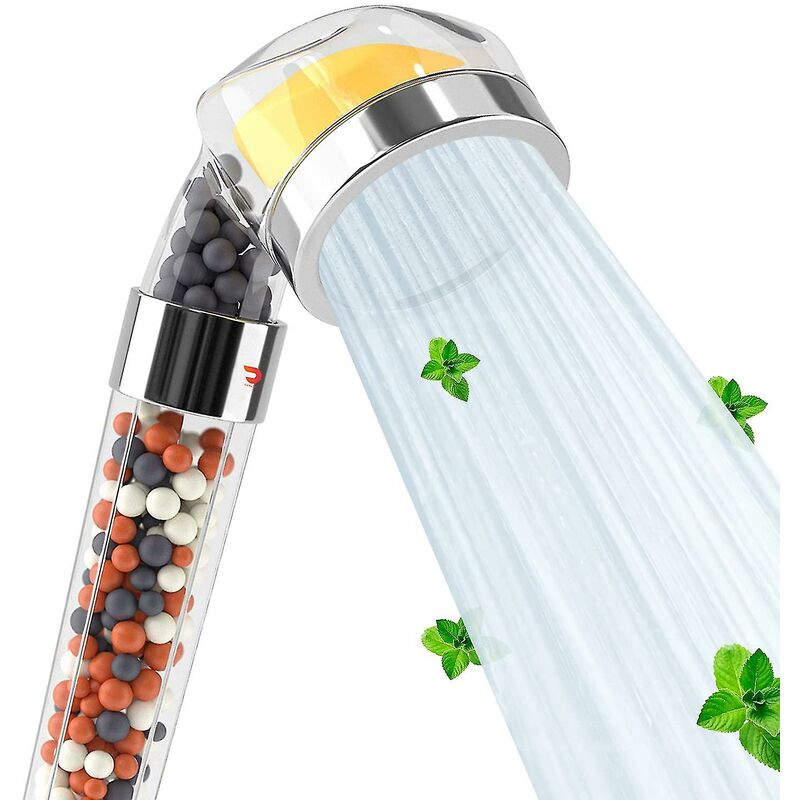 vitamin c filter shower head with chlorine and fluoride filter