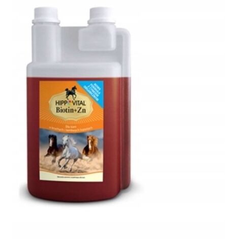 Vitamine für Pferde Hippovital Biotin Zink 1L