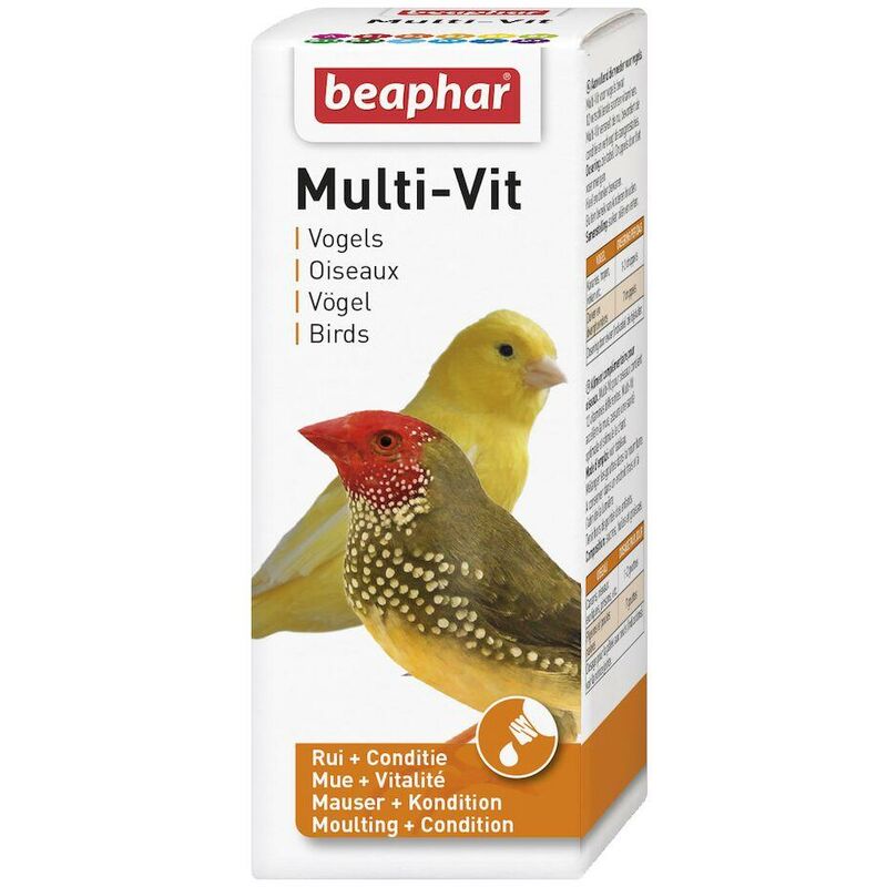 Multi-vitamines, oiseaux - 50 ml