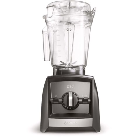 Vitamix Power Blender Ascent 2500i Interlock – Smart Blender mit 2-Liter-Rührschüssel – Grau