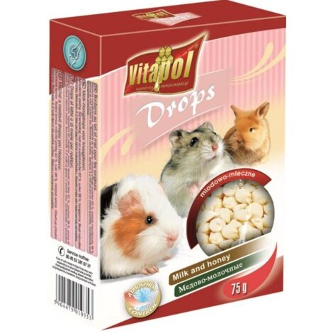 Vitapol  Gocce per roditori  75 g - Latte e miele