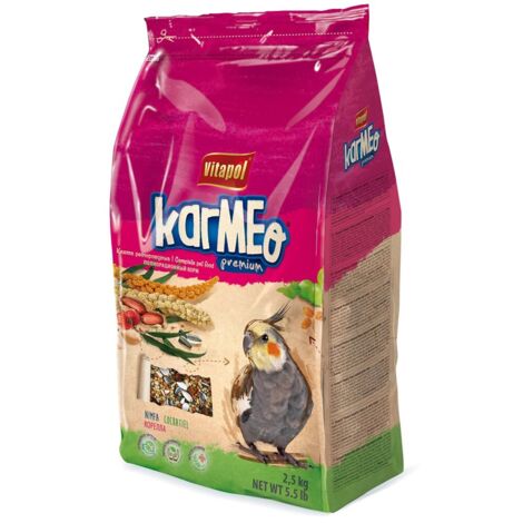 VITAPOL Karmeo premium - cibo per calopsitte - 2,5 kg