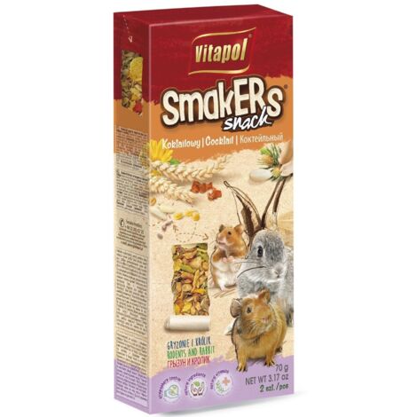 Vitapol  Smakers per roditori e conigli - Cocktail 90g