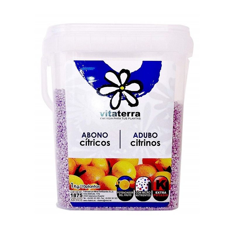 

Abono citricos cubo 1 Kg - Vitaterra