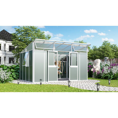 Vitavia Gerätehaus "Kosmos", weiß, 11,5 m²