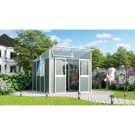 Vitavia Gerätehaus "Kosmos", weiß, 7,8 m²