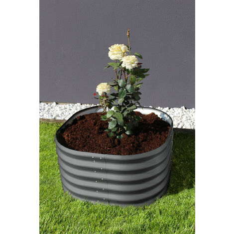 Vitavia Hochbeet "Terra 401", granit, 40 cm, Modell "Rund"