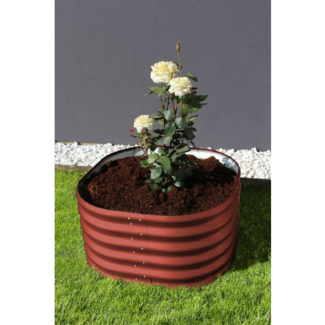 Vitavia Hochbeet "Terra 401", rubin, 40 cm, Modell "Rund"