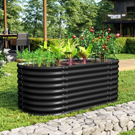 Vitavia Hochbeet "Terra 630", schwarz, 63 cm, Modell "Basic"