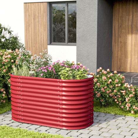 Vitavia Hochbeet "Terra 858", rubin rot, 86 cm, Modell "Basic"