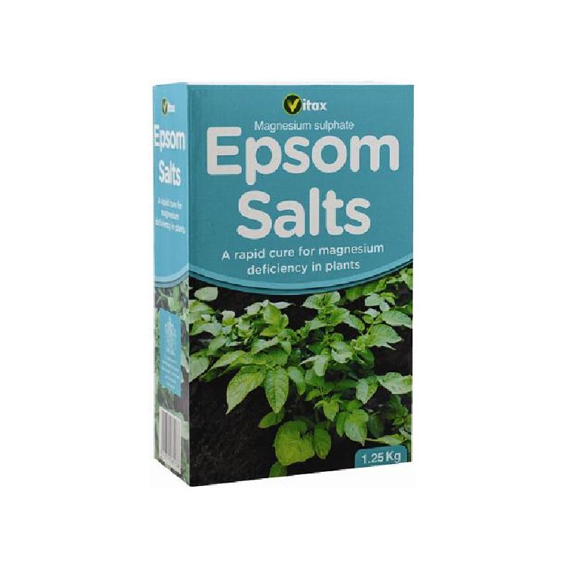 Vitax Garden Plants Epsom Salts - For Magnesium Deficiency - 1.25kg