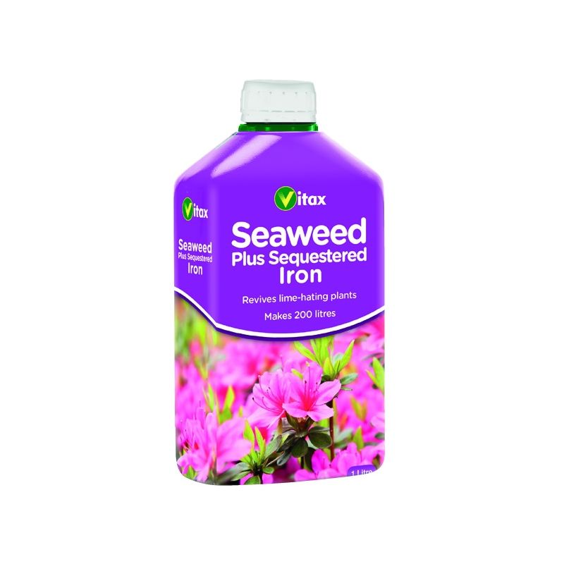 Seaweed Plus Sequestered Iron - Revives Lime Hating Plants - 500ml - Vitax
