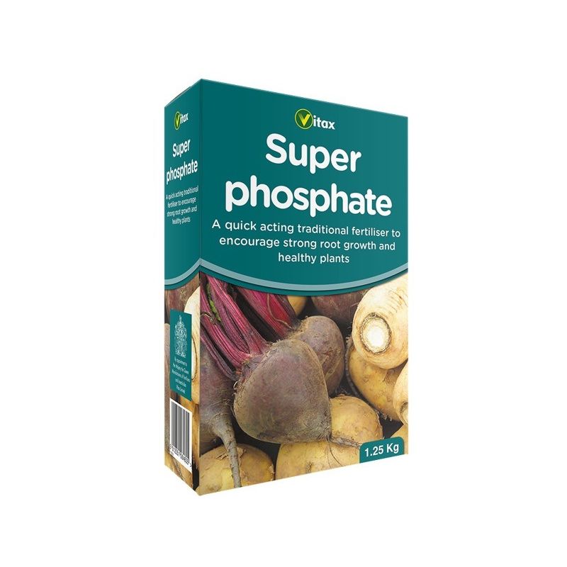 Vitax Superphosphate - For Strong Garden Plant Root Growth - 1.25kg