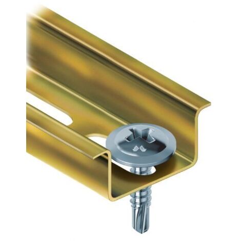 Viti Autofilettanti Zincate Per Metallo | 2,9x9,5 Mm Tipo Drillex - Confezione Da 1000 Pz - Foto 2