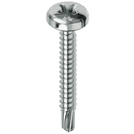 Vite autoperforante tc 3,9x 32mm zn bianca drillex. Prezzo per 100 pezzi.