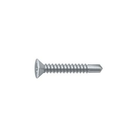 VITE AUTOPERFORANTE TSP CAVA PH IN ACCIAIO ZINCATO N BLISTER- - ø mm.3,5x25 in blister pz.25 (A) - 5 blister AMBROVIT