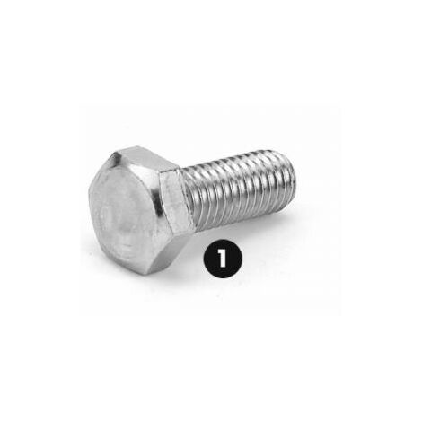 VITE BULLONE AMA M 8X1,25 SX RIAMBIO PER DECESPUGLIATORE C/TESTA ESAGONALE 18195