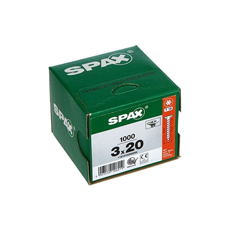 Vite universale con testa svasata t-star plus