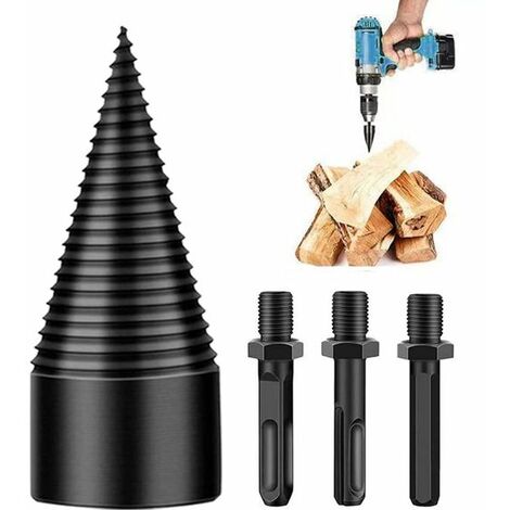 Spaccare la punta da trapano per legno punta da trapano spaccalegna per  trapano elettrico trapano per legna da ardere resistente agli urti e  all'abrasione - AliExpress