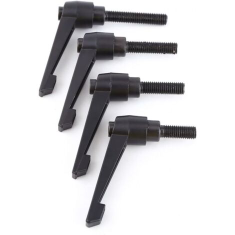 Vite di bloccaggio regolabile con maniglia di bloccaggio a 7 posizioni, M10 x 32 mm, L-Lock