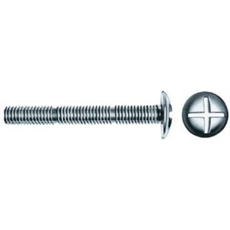 VITE DI FISSAGGIO X POMOLO E MANIGLIA - ACCIAIO ZINCATO TRONCABILE MM 4X45- 200 pezzi