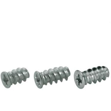 Vite HETTICH testa piatta in acciaio zincato 6.3XL14 mm, 20 pezzi