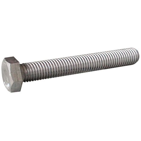 VITE IN ACCIAIO INOX TE DIN 933  M 8x 80 mm.