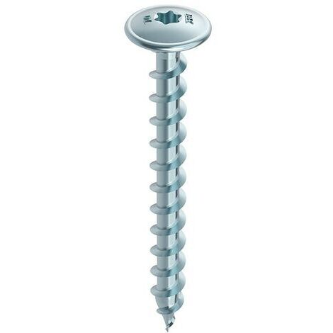 Vite Legno Heco-Topix -Telko- Tdrive Td 8,0X120 Zincato Filettatura Totale (A 50)