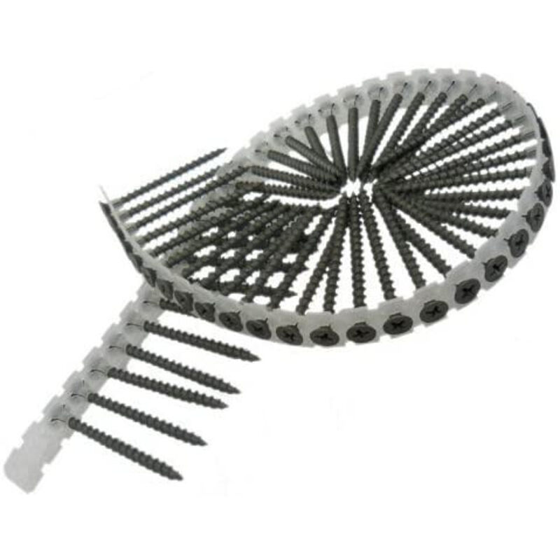 Makita Viti nastrate fosforizzate per DFR550 da cartongesso e legno 1000 Pz. - 3,9x35 mm