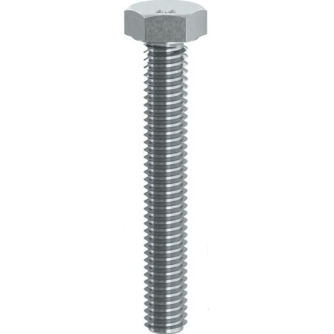 VITE P/FERRO TE FILETTO TOTALE 12X 45MM ZN UNI5739 CL 8.8 100 PZ
